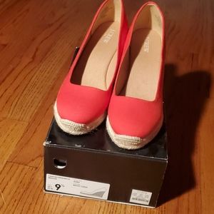 Jcrew Canvas Espadrille Wedges